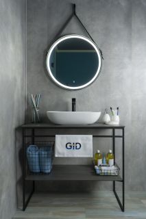 Раковина Gid N9234 51133 накладная белая 56x39x12.5